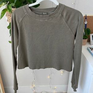 John Galt Cropped Long Sleeve